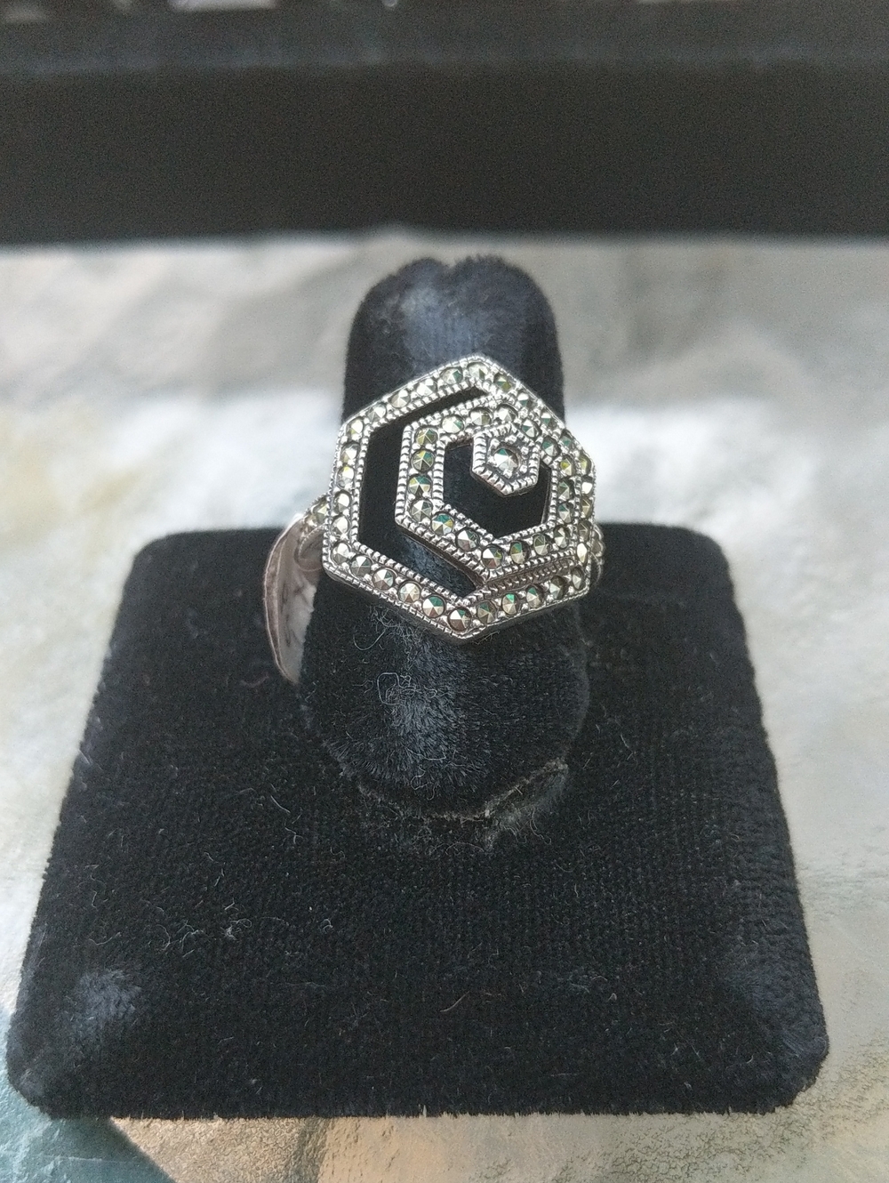 Judith Jack Sterling Silver Ring